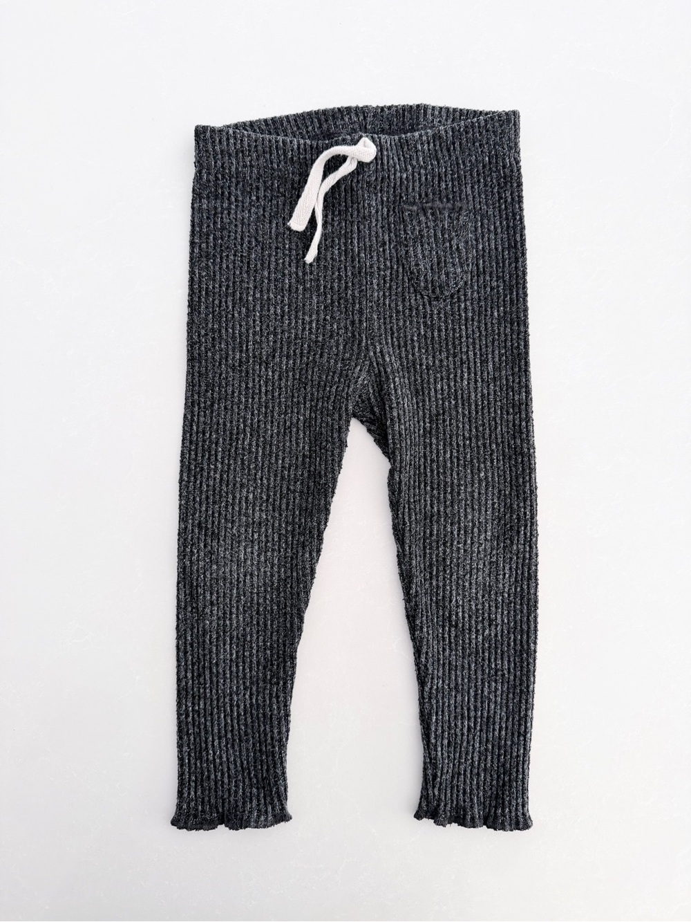 Zara Kids Ribbed Knit Leggings • Size 12-18M